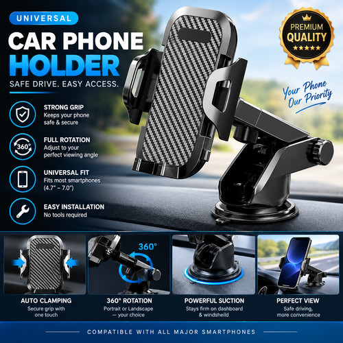 360 car phone holder - 360°,