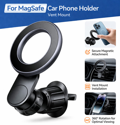 Magnetic phone holder car air - phone,