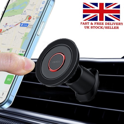 Magnetic car phone - holder, air