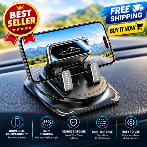 Car phone holder - holder, with