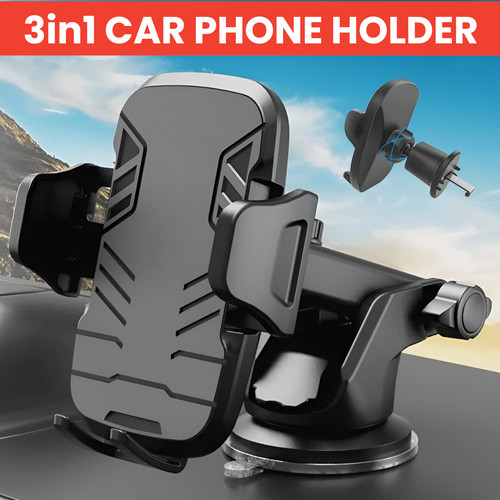 3in1 car phone holder - 3in1,