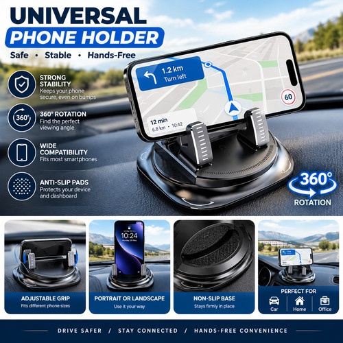 Car phone holder with - car,